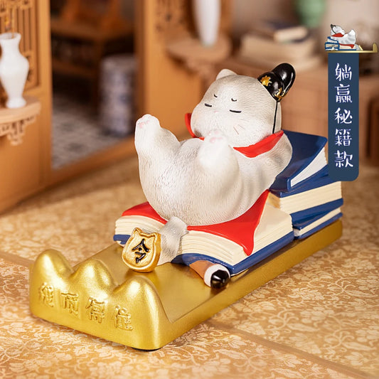 Palace Museum cultural creation Palace Museum cat mobile phone seat office desktop decoration home creative birthday gift