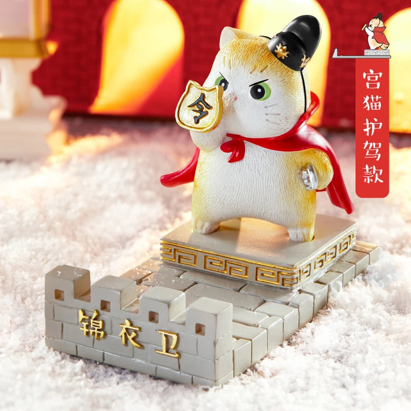 Palace Museum cultural creation Palace Museum cat mobile phone seat office desktop decoration home creative birthday gift