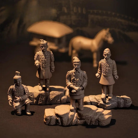 Xi'an Cultural and Creative Museum Terracotta Warriors and Terra Cotta Warriors Archaeological Excavation Blind Box